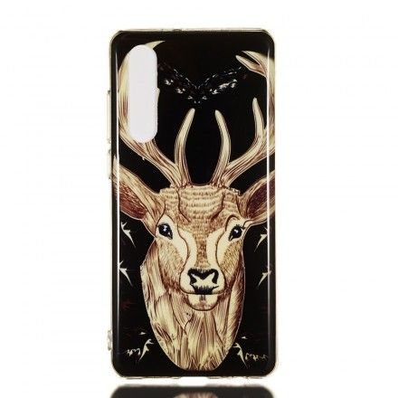 Mobildeksel Til Huawei P30 Fluorescerende Majestic Stag