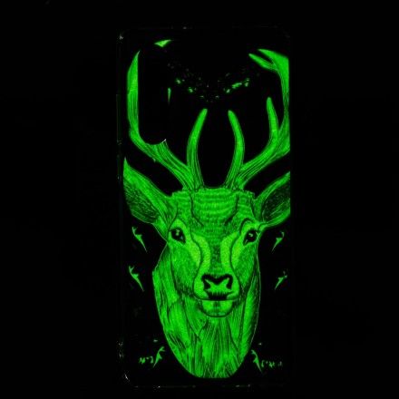 Mobildeksel Til Huawei P30 Fluorescerende Majestic Stag