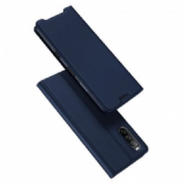 Beskyttelse Deksel Til Sony Xperia 10 III Folio Deksel Skin Pro Dux Ducis