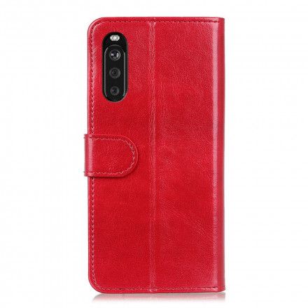 Folio Deksel Til Sony Xperia 10 III Finesse Kunstskinn