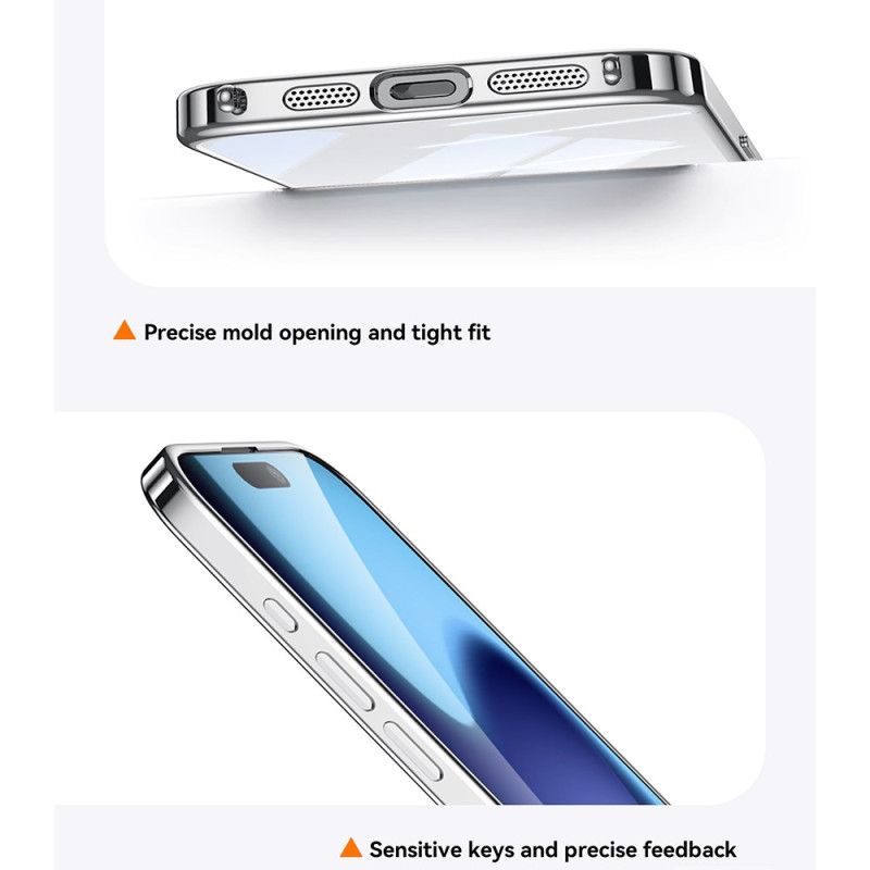 Deksel iPhone 17 Pro Max Gjennomsiktig Med Snor