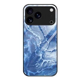 Deksel iPhone 17 Pro Max Herdet Glass I Marmor Beskyttelse Deksel