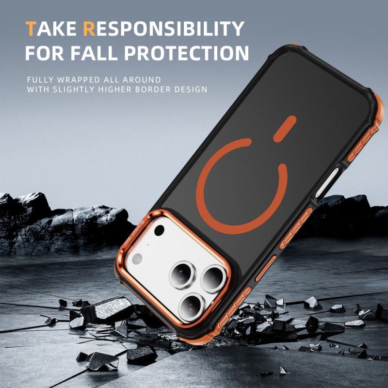 Deksel iPhone 17 Pro Max Kompatibel Magsafe-objektivfeste Svart