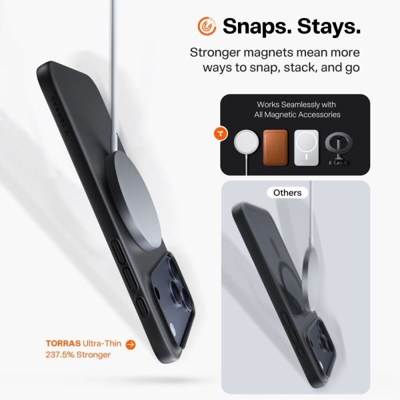 Deksel iPhone 17 Pro Max Magsafe Premium-kompatibel