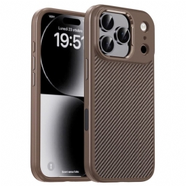 Deksel iPhone 17 Pro Max Mobildeksel Ipaky Carbon Fiber