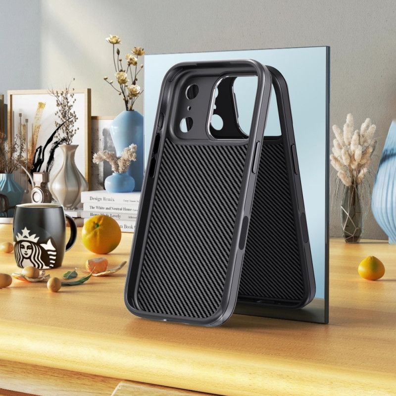 Deksel iPhone 17 Pro Max Mobildeksel Ipaky Carbon Fiber