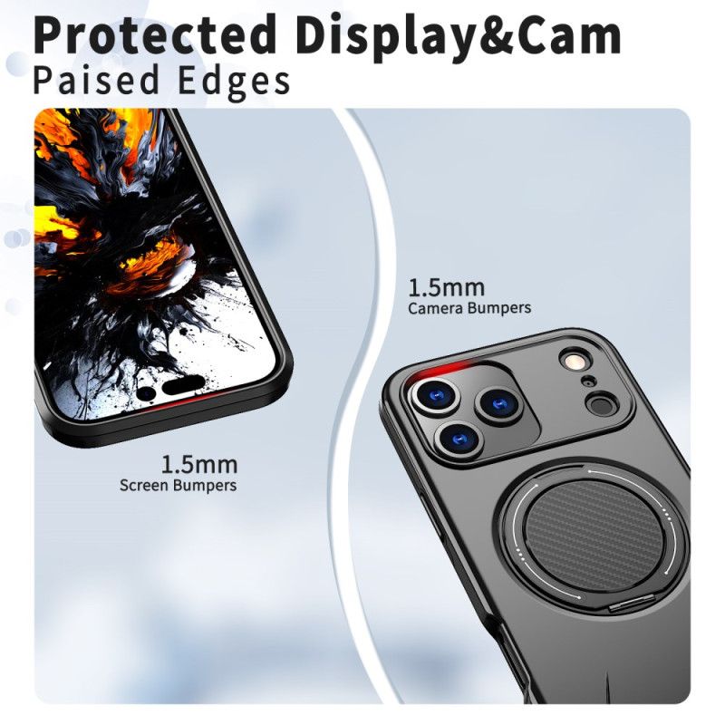 Deksel iPhone 17 Pro Max Mobildeksel Magsafe Roterende Feste