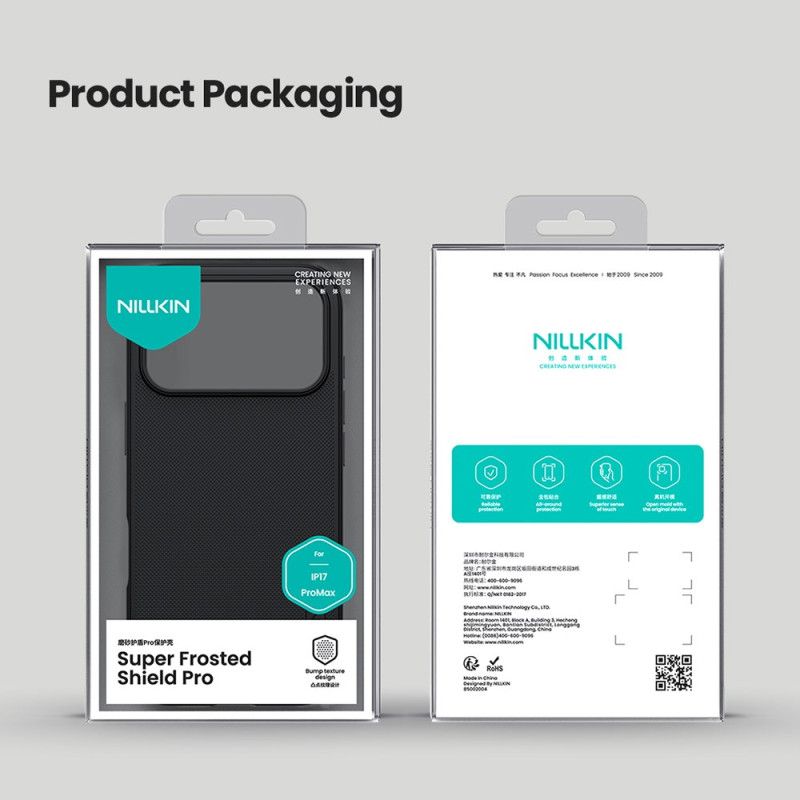 Deksel iPhone 17 Pro Max Mobildeksel Nillkin Frosted Shield Pro