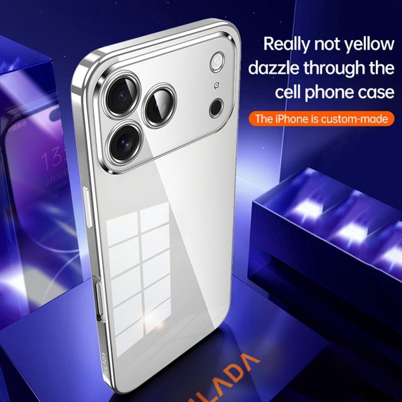 Deksel iPhone 17 Pro Max Mobildeksel Ultratynn Klar