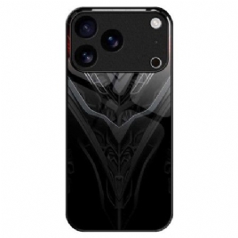 Deksel iPhone 17 Pro Max Svart Design I Herdet Glass Beskyttelse Deksel