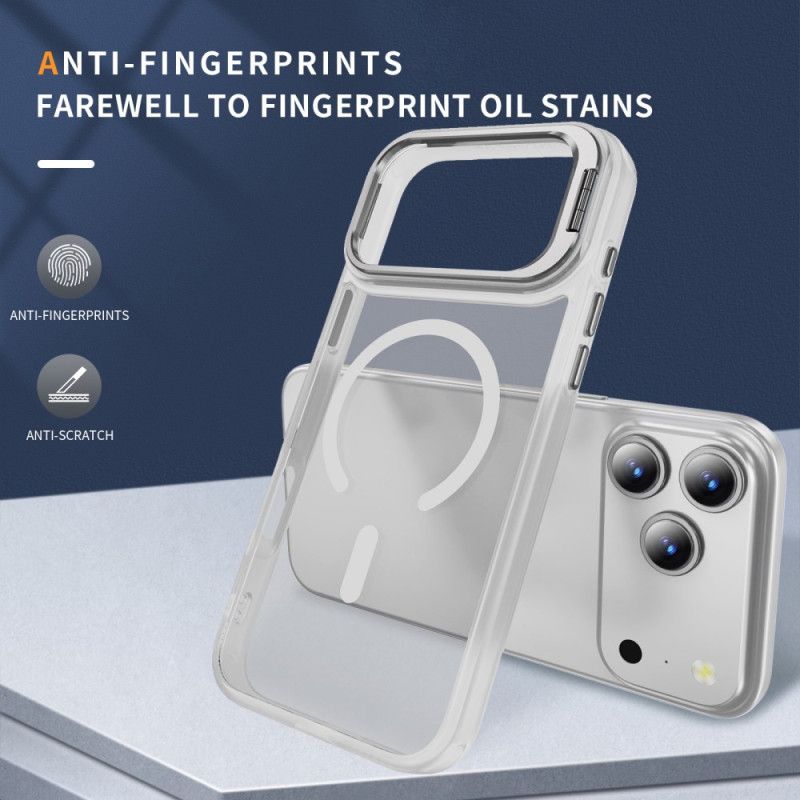 Deksel Til iPhone 17 Pro Max Magnetisk Med Frostet Linsefeste