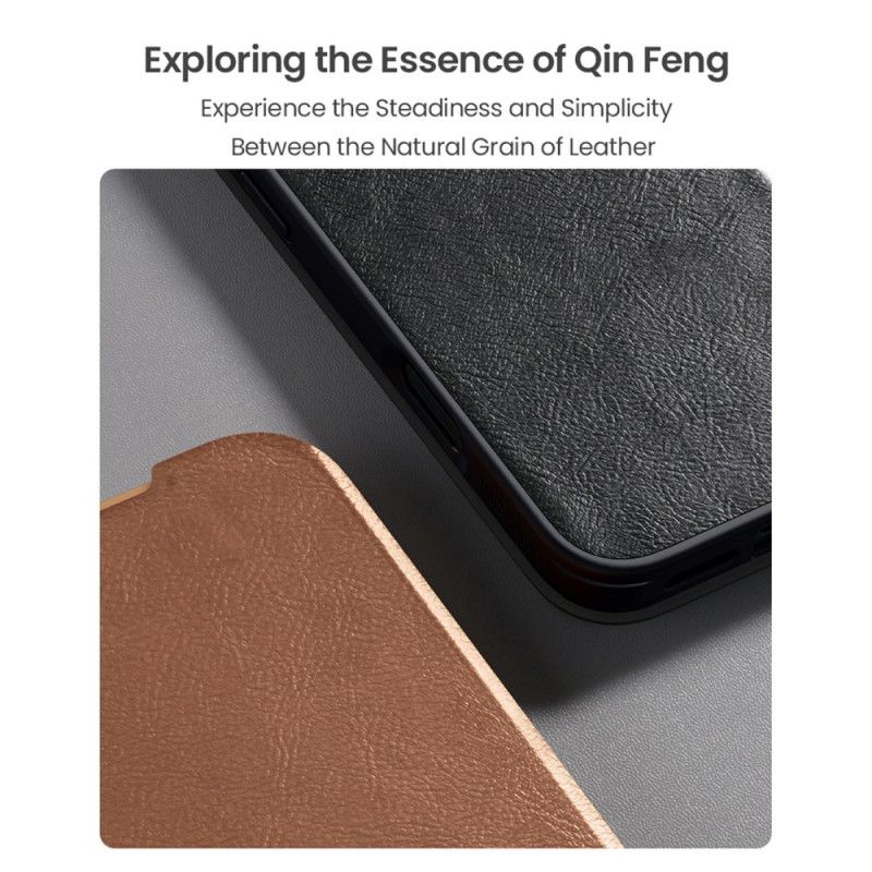 Folio Deksel iPhone 17 Pro Max Qin Pro-serien Nillkin