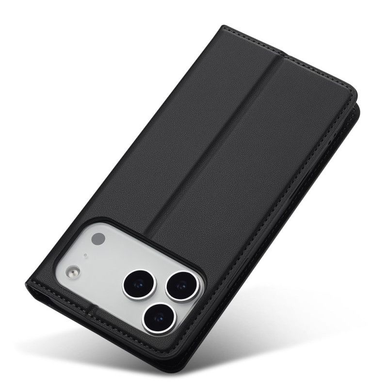 Folio Deksel Lær iPhone 17 Pro Max Lc.imeee