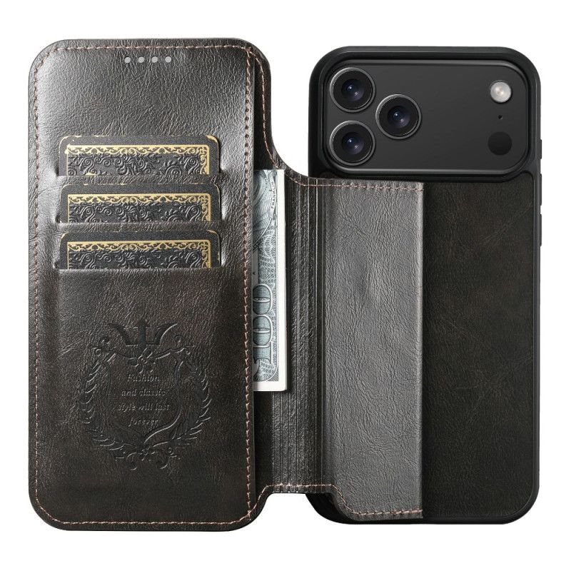 Folio Deksel Til iPhone 17 Pro Max Magsafe-kompatibel