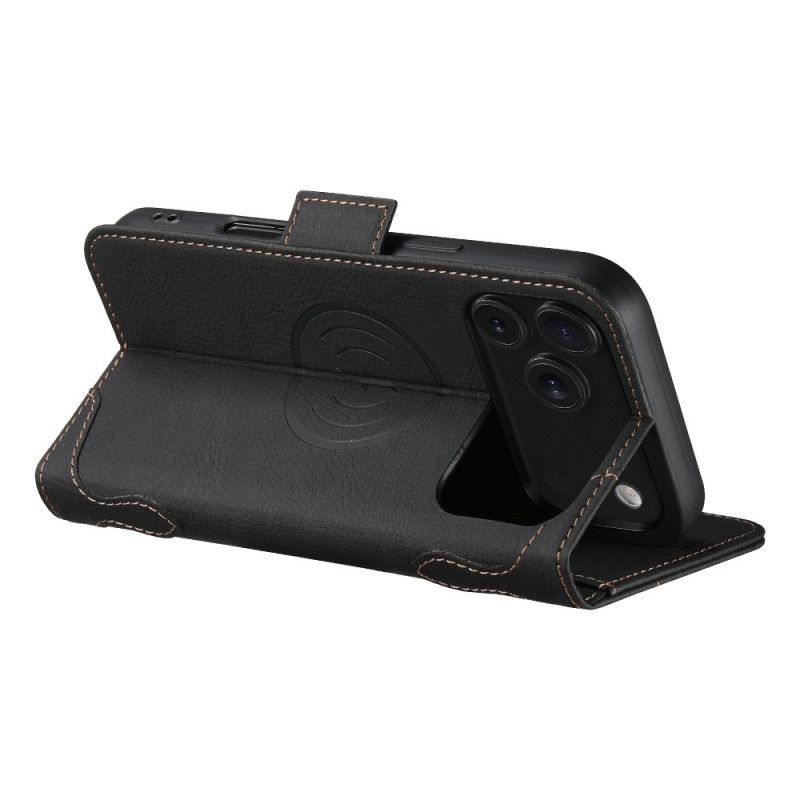 Folio Deksel Til iPhone 17 Pro Max Magsafe Premium Vintage-kompatibel