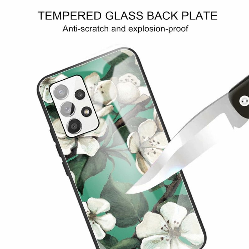 Deksel Til Samsung Galaxy A13 Gren Av Herdet Glass
