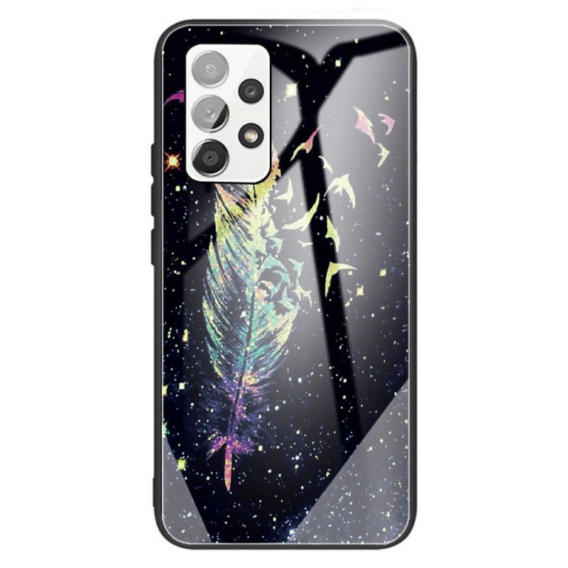 Mobildeksel Til Samsung Galaxy A13 Herdet Glassfjær