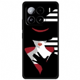 Deksel Xiaomi 15 Pro Dame I Svart Hatt Beskyttelse Deksel