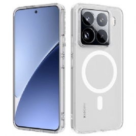 Deksel Xiaomi 15 Pro Kompatibel Med Gjennomsiktig Magsafe