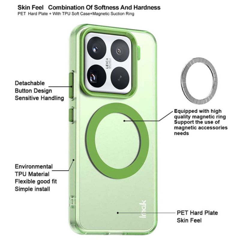 Deksel Xiaomi 15 Pro Kompatibel Med Imak Magsafe Beskyttelse Deksel