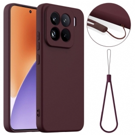 Deksel Xiaomi 15 Pro Magsafe-kompatibel Flytende Silikon Med Stropp Beskyttelse Deksel