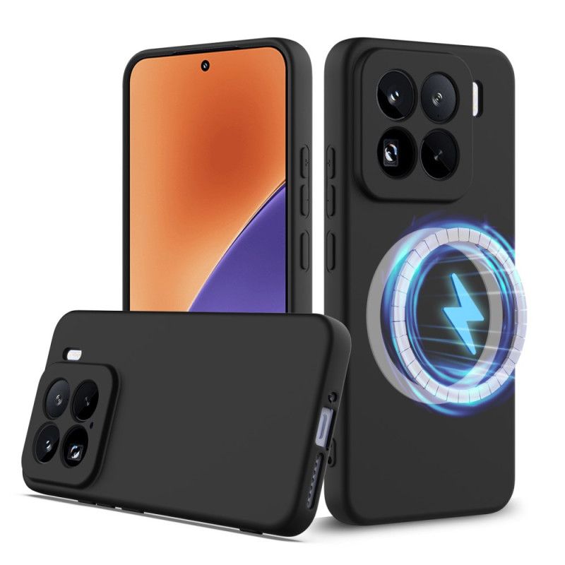 Deksel Xiaomi 15 Pro Magsafe-kompatibel Flytende Silikon Med Stropp Beskyttelse Deksel