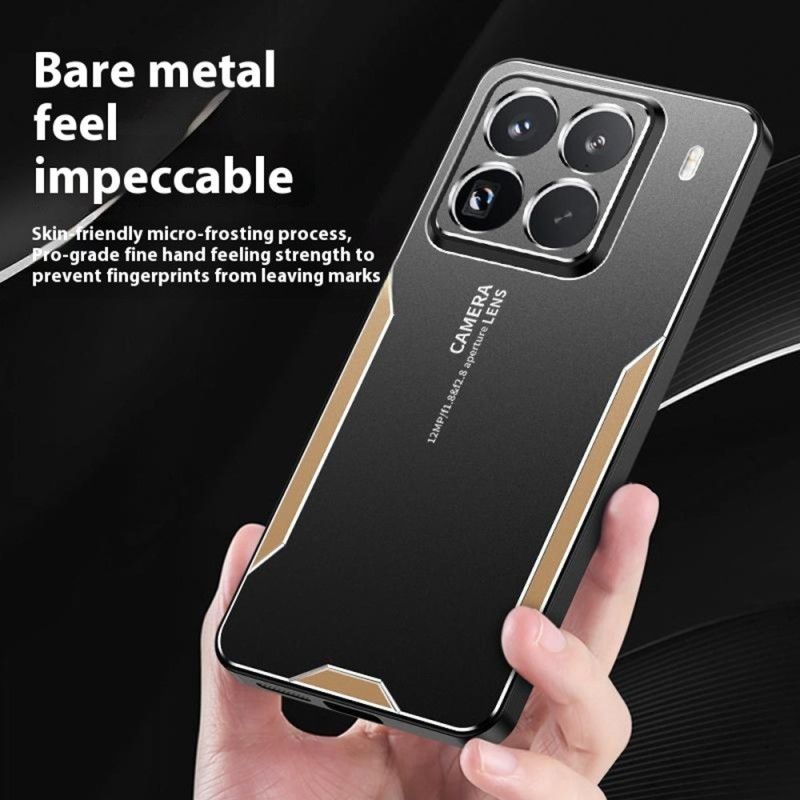 Deksel Xiaomi 15 Pro Metalleffekt