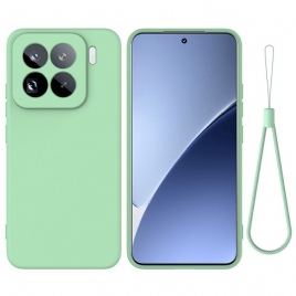 Deksel Xiaomi 15 Pro Mobildeksel Flytende Silikon-snor