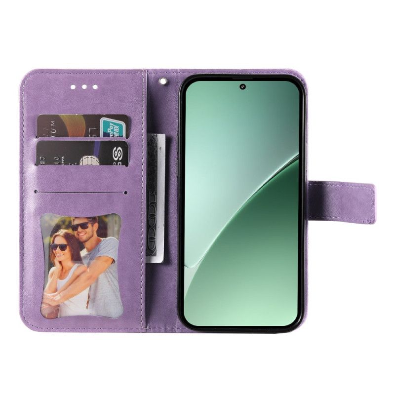 Folio Deksel Til Xiaomi 15 Pro Mandala-trykk