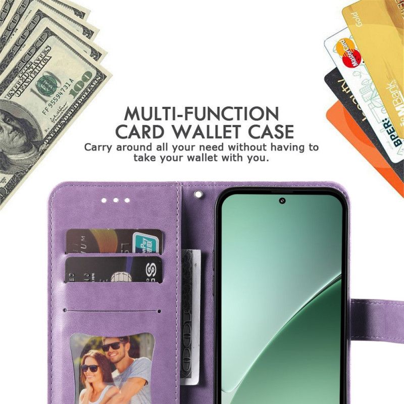 Folio Deksel Til Xiaomi 15 Pro Mandala-trykk