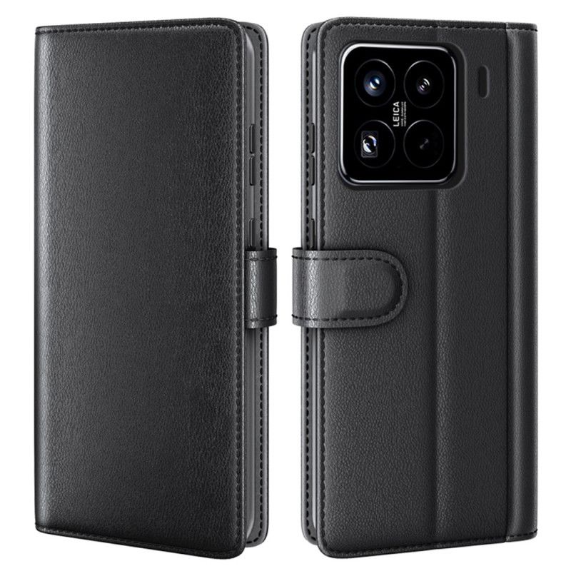 Folio Deksel Xiaomi 15 Pro Ekte Lær