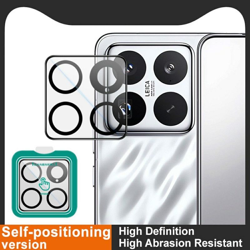 Herdet Glasslinsebeskytter For Xiaomi 15 Pro Selvposisjonerende Ramme
