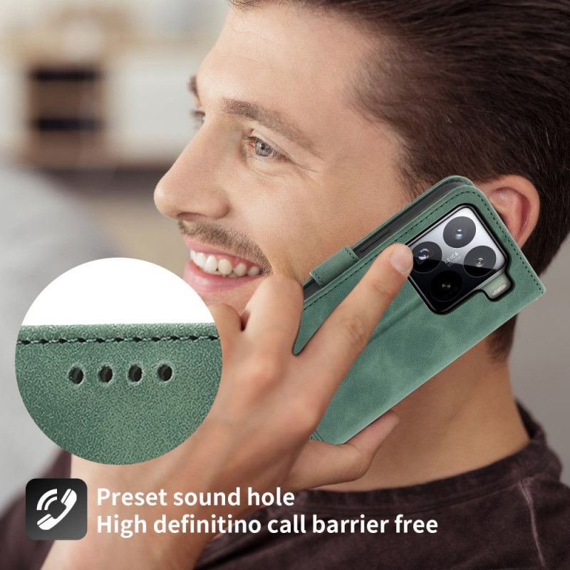 Lærdeksel Folio Deksel Xiaomi 15 Pro Dierfeng