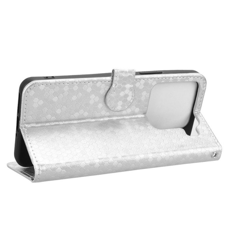 Lærdeksel Folio Deksel Xiaomi 15 Pro Mobildeksel Glitterprikker