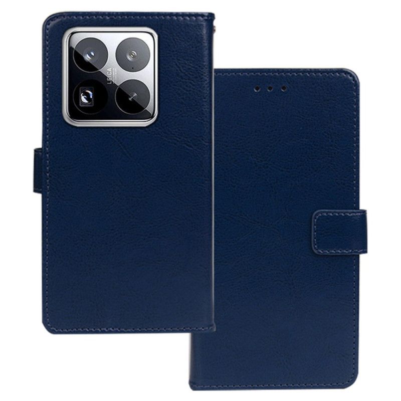 Lærdeksel Folio Deksel Xiaomi 15 Pro Mobildeksel Idewei