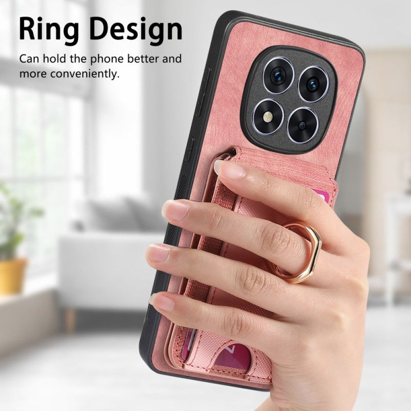 Deksel Poco X7 5g Magnetisk Kortholder Med Vertikal Klaff Beskyttelse Deksel