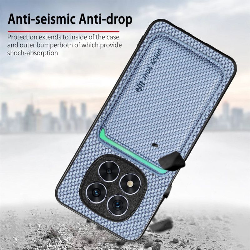 Deksel Til Poco X7 5g Avtakbar Kortholder I Karbonfiber