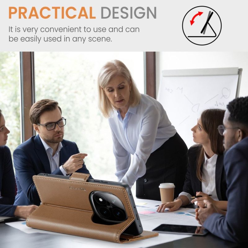 Folio Deksel Poco X7 5g Caseme