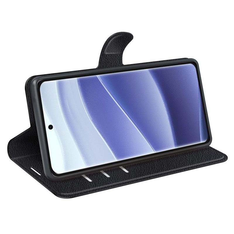 Folio Deksel Poco X7 5g Klassisk Litchi-kunstskinn