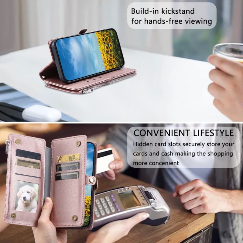 Folio Deksel Poco X7 5g Lommebok Og Snor