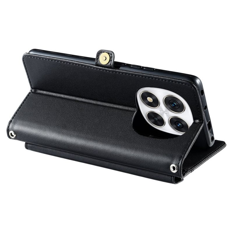 Lærdeksel Folio Deksel Poco X7 5g Mobildeksel Premium