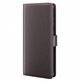 Folio Deksel Google Pixel 10a Ekte Skinn