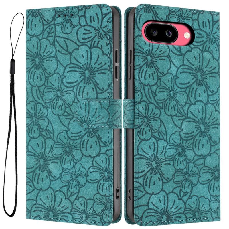 Folio Deksel Google Pixel 10a Kirsebærblomster