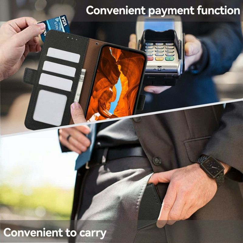 Folio Deksel Google Pixel 10a Litchitekstur Abeel