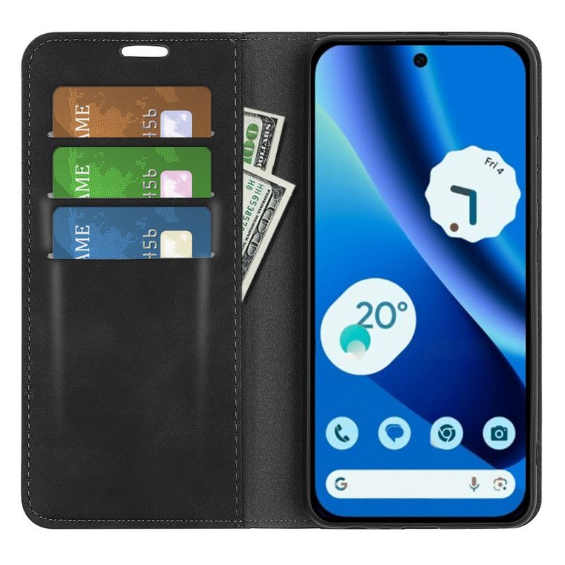 Folio Deksel Google Pixel 10a Skinnstil Beskyttelse Deksel