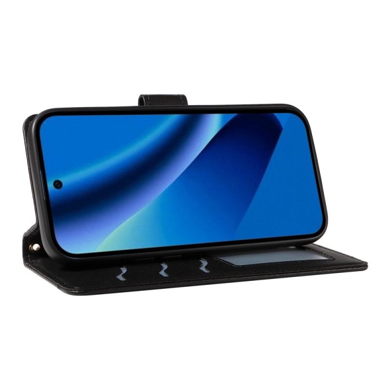 Folio Deksel Google Pixel 10a Vattert Lommebok Med Stropper Og Skulderstropp Beskyttelse Deksel