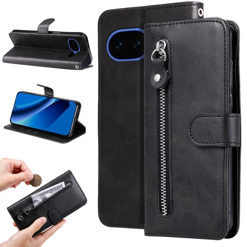 Folio Deksel Til Google Pixel 10a Glidelåslomme