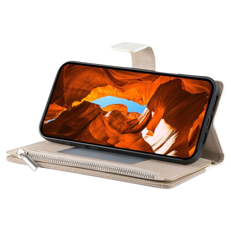 Folio Deksel Til Google Pixel 10a Tofarget Lommebok Med Stropper