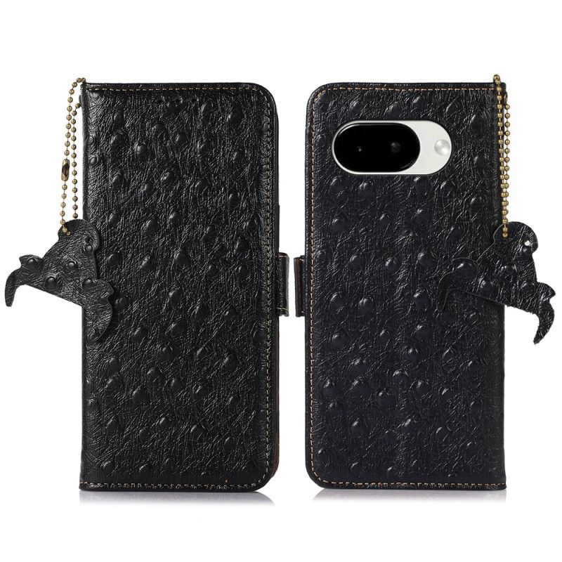 Lærdeksel Folio Deksel Google Pixel 10a Teksturert Skinn