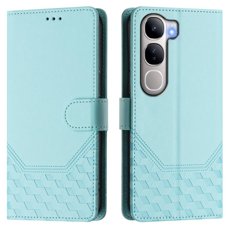 Folio Deksel Vivo V40 Lite 5g Bikakemønster Og Rem